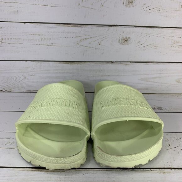 Birkenstock Barbados EVA Slide Sandals Womens Size 36 US Size 5-5.5 Faded Lime - Picture 2 of 9